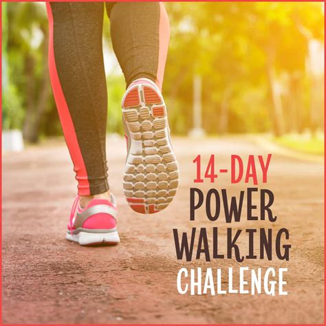 14-Day Power Walking Challenge - Get Healthy U