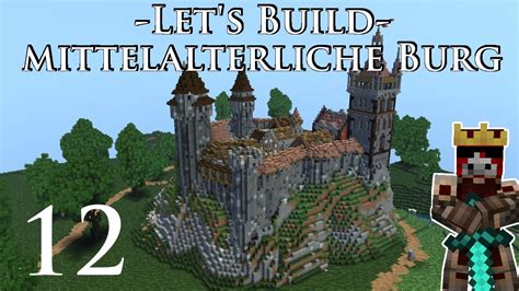 Minecraft Burg Bauen Let S Build Mittelalterliche Burg 12 Schritt In