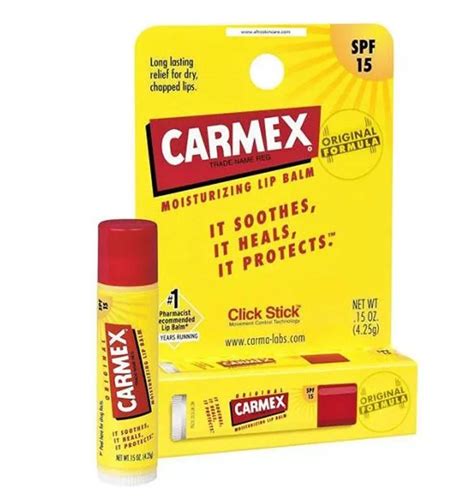 Carmex Bálsamo Labial Hidratante Classic SPF15 Stick 425 mg Atida