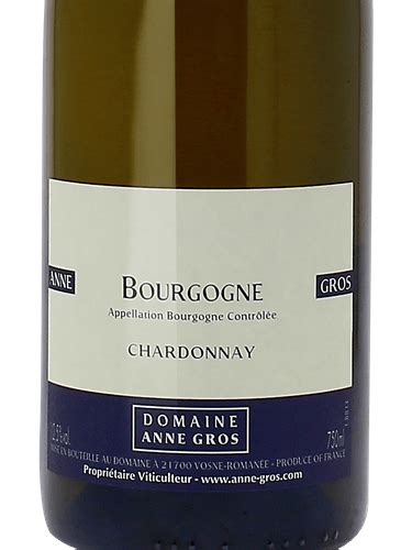 Domaine Anne Gros Bourgogne Chardonnay Vivino Canada