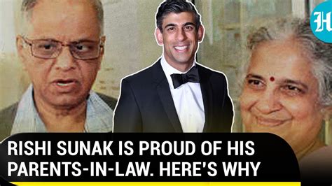 Rishi Sunak praises parents-in-law Narayana & Sudha Murthy | Watch | Hindustan Times