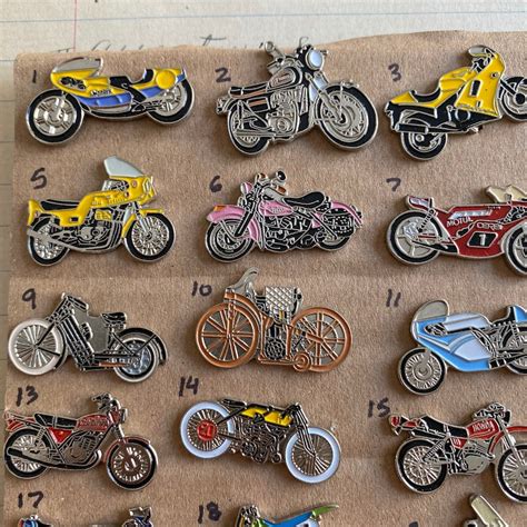 Motorcycle Lapel Pin Vintage Motorcycle Jacket Pin Biker Etsy