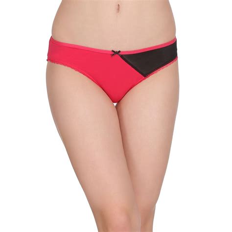 Buy Cotton Low Waist Bikini Panty With Powernet Panel At Side Online