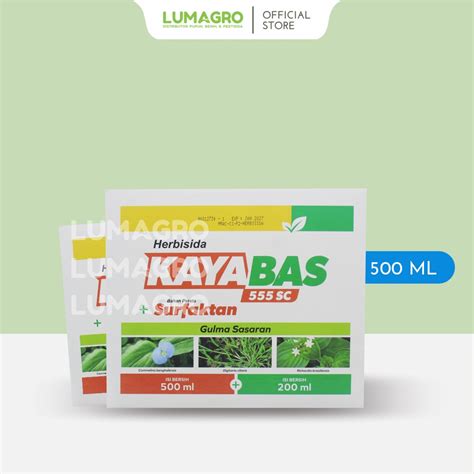 Jual Herbisida Kayabas 555SC 500ml Atrazin Surfaktan Pengendali Rumput