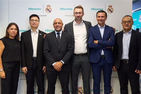 HISENSE NUEVO PATROCINADOR OFICIAL DEL REAL MADRID