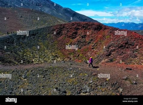 Osorno Volcano in Chile from above Stock Photo - Alamy