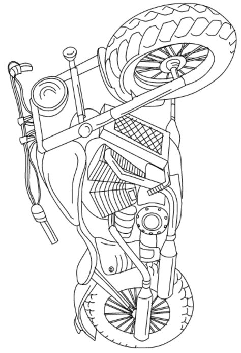 Dibujos De Harley Davidson Motocicleta Para Colorear Pintar E Imprimir