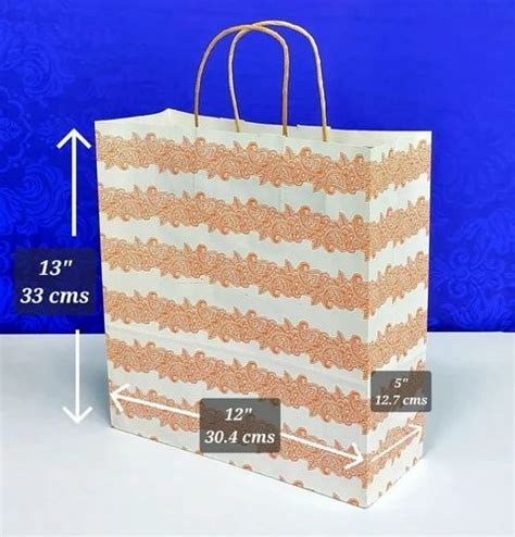 Printed Paper Carry Bags At Rs Piece Printed Paper Carry Bag In