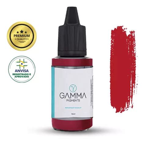 Pigmento Rebel Vermelho Intenso Gamma Pigments Parcelamento Sem Juros