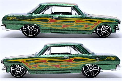 63 CHEVY IIのレビューファルコン対抗馬として誕生した初代NOVA FJW68 Hot Wheels 情報まとめ ホットウィール にわかマニア