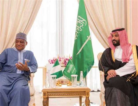 Saudi Defense Minister Receives Nigerian Counterpart Al Defaiya