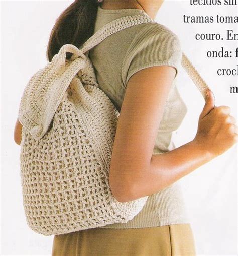 Venta Modelos De Mochilas Tejidas A Crochet En Stock