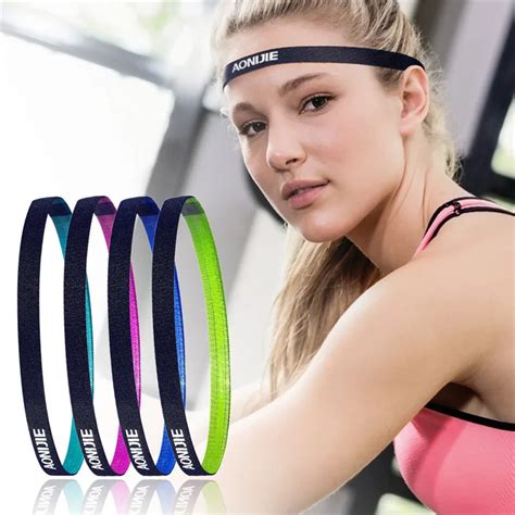 1pcs Thin Sport Outdoor Football Yoga Running Women Men Yoga Hair Bands