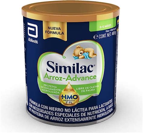 Similac Arroz Advance 400 g Fórmula Infantil No Láctea Amazon mx