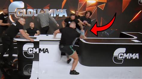 NAPLUŁ MU W TWARZ Clout MMA Roast Natan Marcoń Denis Załęcki