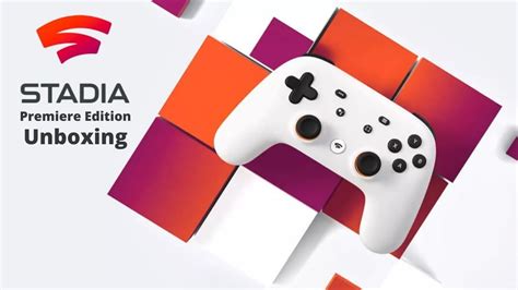 Stadia Premiere Edition And Just Black Stadia Controller Unboxing