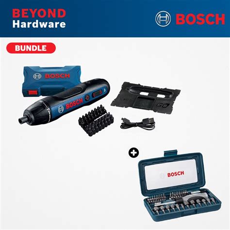 Bosch Bundle Go Kit Smart Screwdriver Bosch Screwdriver Set Hand