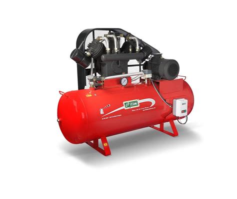 10HP Two Stage Heavy Duty Industrial Piston Air Compressor Smart 100T