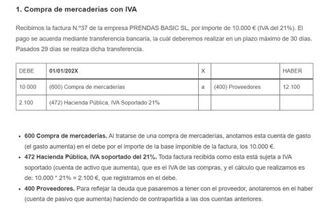 Ejercicio De Contabilidad Completo Y Resuelto