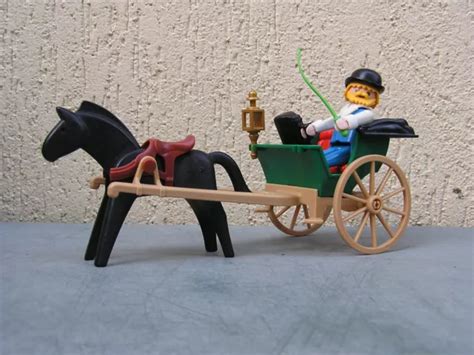 PLAYMOBIL CHARRETTE avec docteur belle époque 1900 western EUR 10