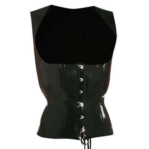 Mens Latex Corset Vest Rubber Corsets By Vex Clothing Busto Corset Vest Vex Inc Latex