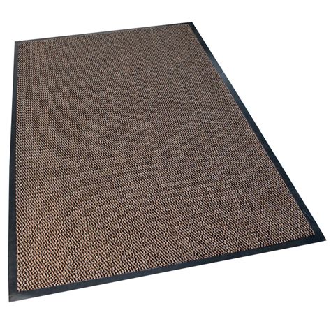 Vynaplush Doormat Black Brown