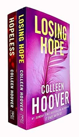 Colleen Hoover Collection Books Set Hopeless Losing Hope Colleen