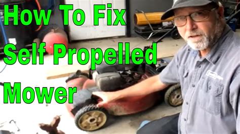 How To Fix Self Propelled Mower Youtube