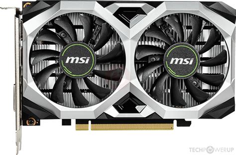 MSI GTX 1650 VENTUS XS Specs | TechPowerUp GPU Database