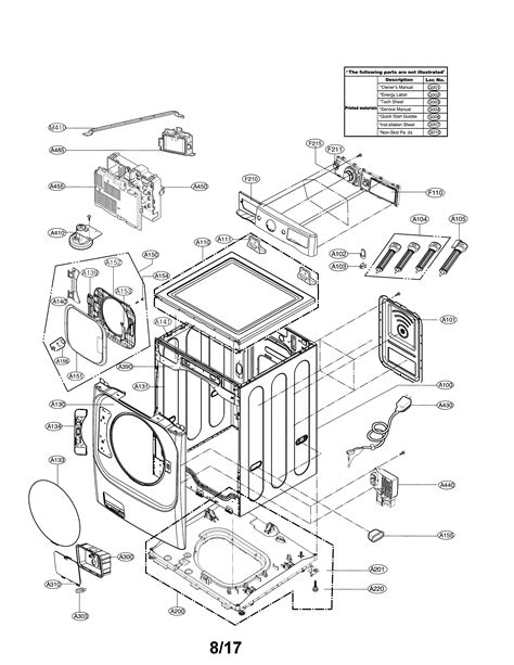 Lg Wm8100hva Washer Drain Pump And Motor Assembly Genuine Oem