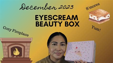 December Eyescream Beauty Box Unboxing And Try On Youtube