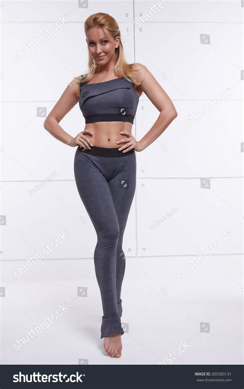 Beautiful Sexy Blonde Perfect Athletic Slim Stock Photo Shutterstock