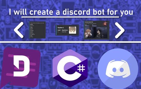 Create A Custom Discord Bot For You By Makerdiscord Fiverr