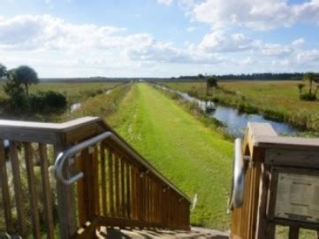 Lake Woodruff National Wildlfe Refuge, FL. Bike, Hike, E-Z Map.