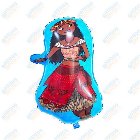 Ballon Vaiana Disney Moana Anniversaires Princesse Ballonsdeco