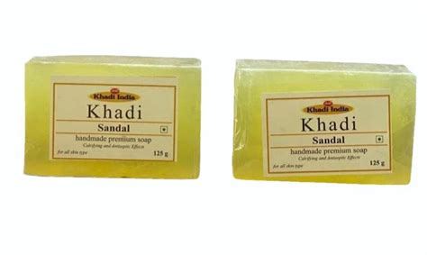 Sandal Handmade Khadi Soap Set 125 Gm At Rs 27 Piece In New Delhi ID