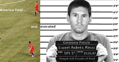 Illuminati sport agenda: Messi fails again, retires from Argentina ...