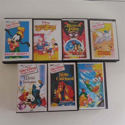 Cassettes Vid O Vhs Dessins Anim S Walt Disney Et Autres Ebay