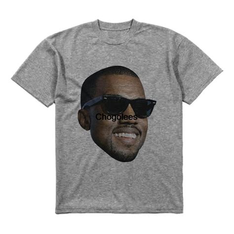 Kanye West Camiseta Unisex Para Hombre Y Mujer Camisa Gris Para