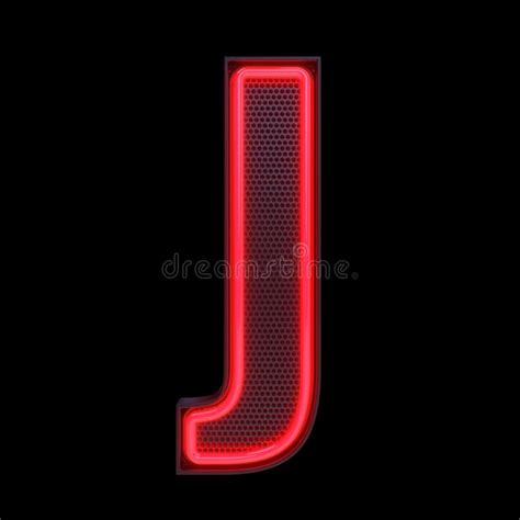 Glowing Neon Letter J Stock Illustrations 130 Glowing Neon Letter J