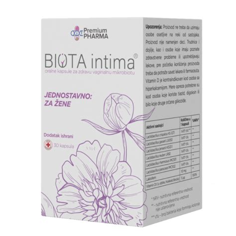 BIOTA INTIMA KAPSULE A30 On line Apoteka Janković