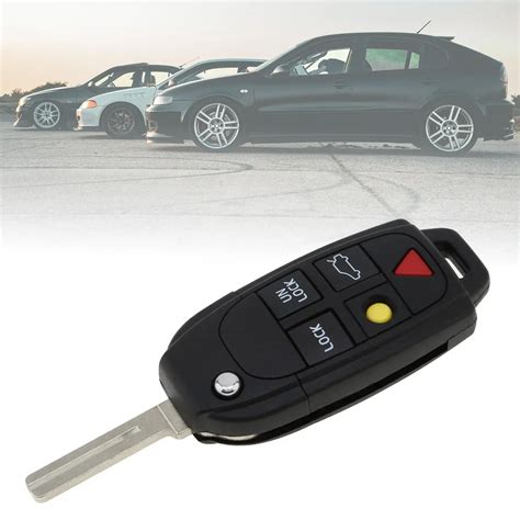 Buttons Car Key Fob Case Shell Replacement Flip Folding Remote Cover