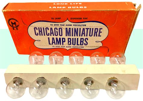 Chicago Miniature Lamp Works Est Made In Chicago Museum