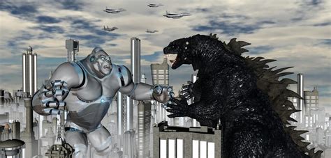 Godzilla Vs Mecha Kong by TeddyBlackBear2040 on DeviantArt