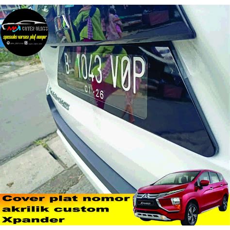 Jual Cover Plat Nomor Mobil Akrilik Cembung Acrylic Custom Tatakan