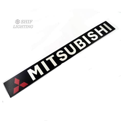 X Abs Mitsubishi Logotipo Carro Decorativo Emblema Traseiro Adesivo