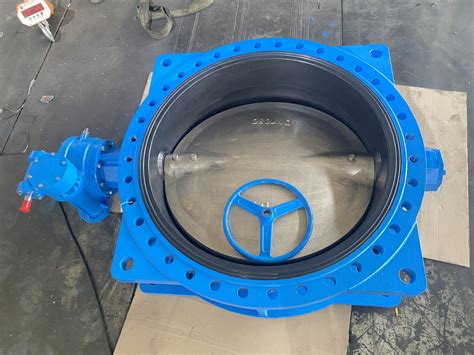 Flanged Butterfly Valve With Gear Operated China Manufacturers And