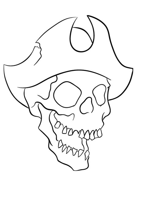 Pirate Skull Vector on Behance