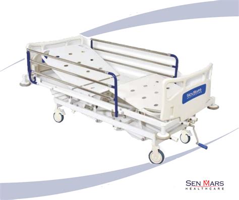 Icu Bed Mechanical With Manual Adjustment Sen Mars Health Care