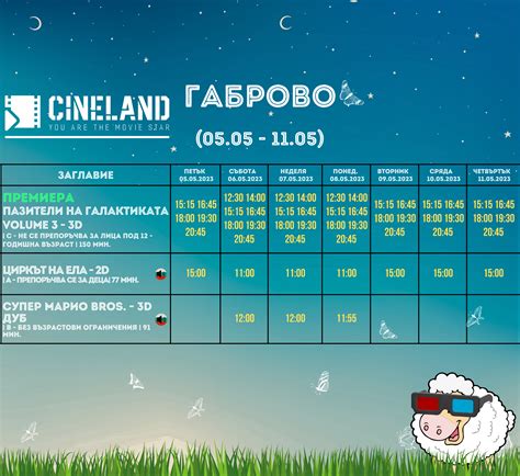 CineLand Габрово: Кино програма за периода от 05-11 май 2023